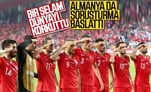 Almanya’da Türk takımlarına karşı asker selamı denetimi