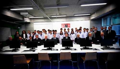 OİB Endüstri Meslek Lisesi'ne Bilişim Atölyesi açıldı